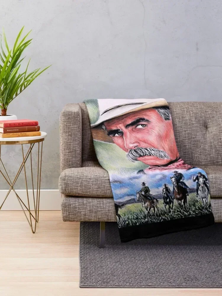 Sam Elliot Actor Received Many National Awards Golden Globe Academy Cowboy Music Throw Blanket Bed covers Hair Blankets