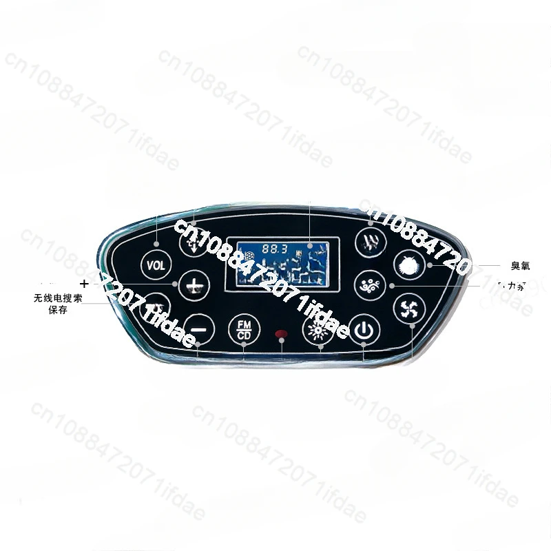 Outdoor Hydrotherapy Control Panel Constant Temperature Surfing, Bathroom Intelligent Touch Control, Induction Technology