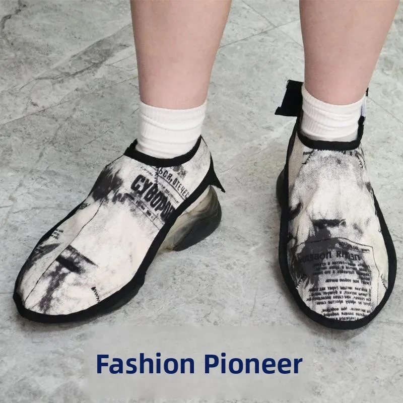 Professional Hair Stylist Shoe Cover Anti-Pinch Foot Breathable Anti-Hair Breakage Hairdressing Shoe Protector Cover