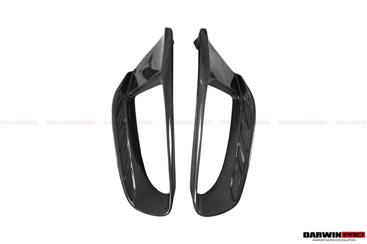 PISTA Style -Fiber Quarter Panel Side Scoops For F488 488 GTB SPYDER