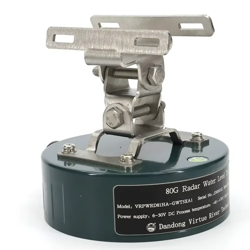 80GHz Radar Level Meter Stainless Steel Level Sensor Transmitter for Water Tank for Water and Rivers