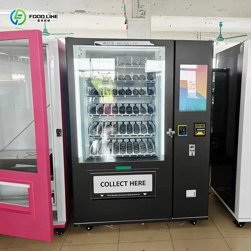 New technology artificial intelligence-driven vending machines, intelligent unmanned food snack and beverage vending machines