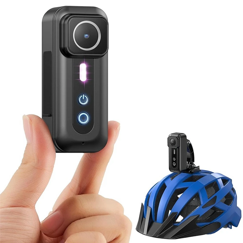 4K HD Body Camera,Wifi Video Recording Camera With Helmet Mount, Helping Your Cycling, Travel, And Outdoors