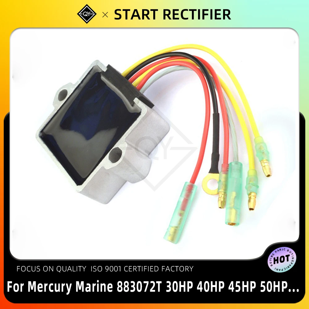 LQYL Motorcycle Voltage Regulator Rectifier For Mercury Marine 30 40 45 50 55 60 65 75 80 90 100 115 125 135 150 175 HP 883072T