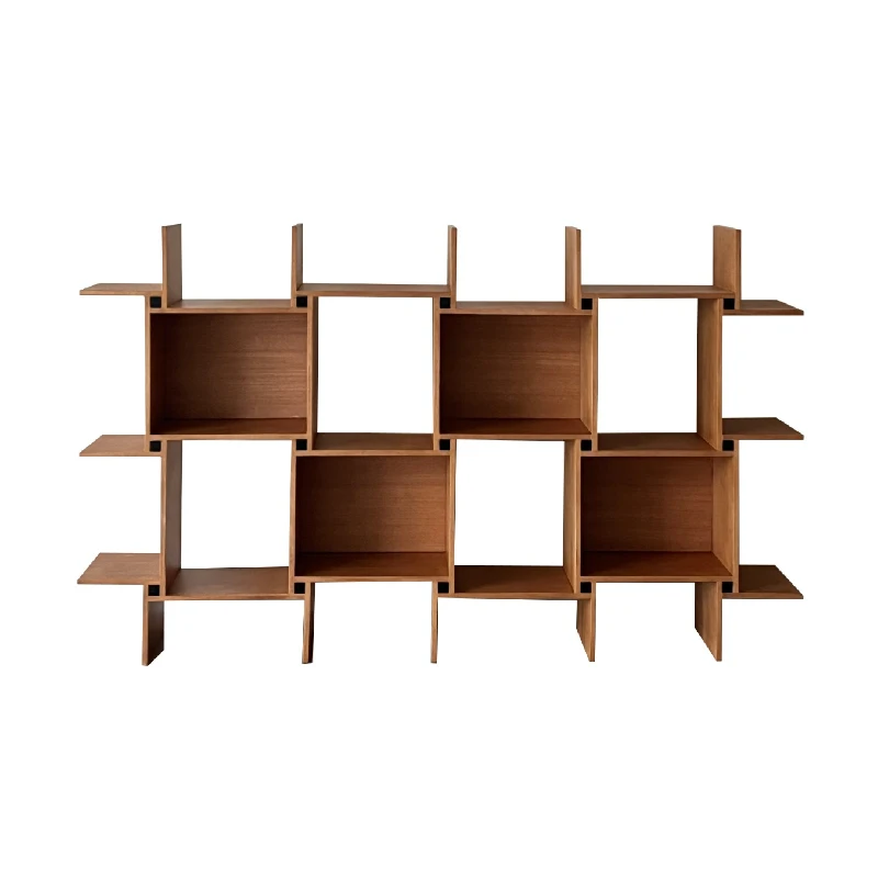 

Shelf Italian medieval style floor-to-ceiling bookshelf storage bookcase display