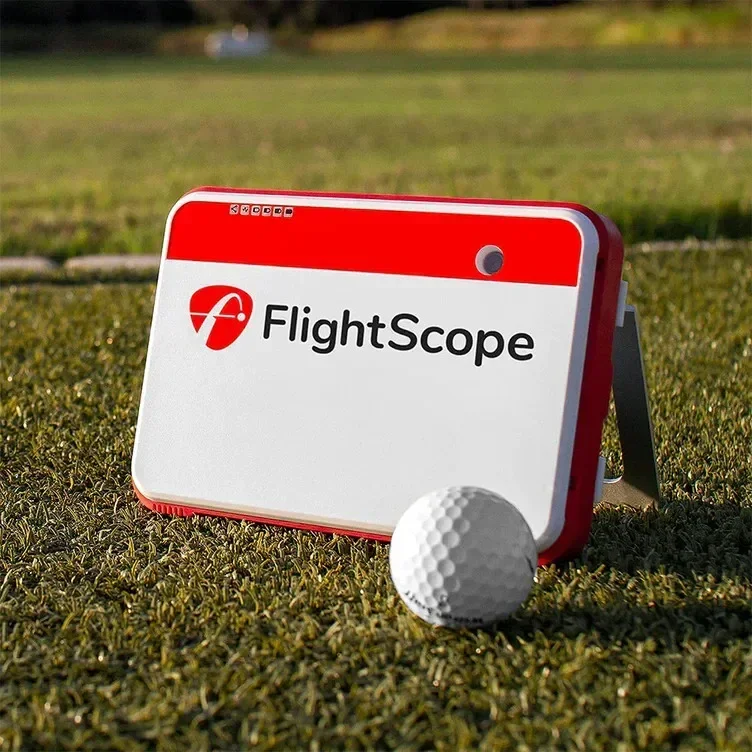 FlightScope Mevo + paket Studio Simulator Golf PlayBetter SimStudio dengan layar benturan dan tikar pukulan/Putt