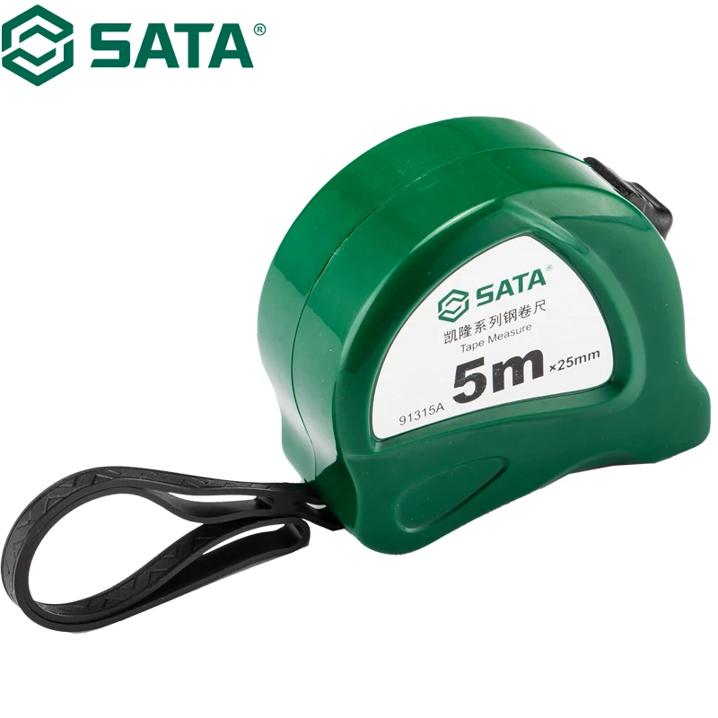 SATA 91315A Kailong Series Steel Tape Measure High Quality Materials And Precision Craftsmanship Extend Service Lief