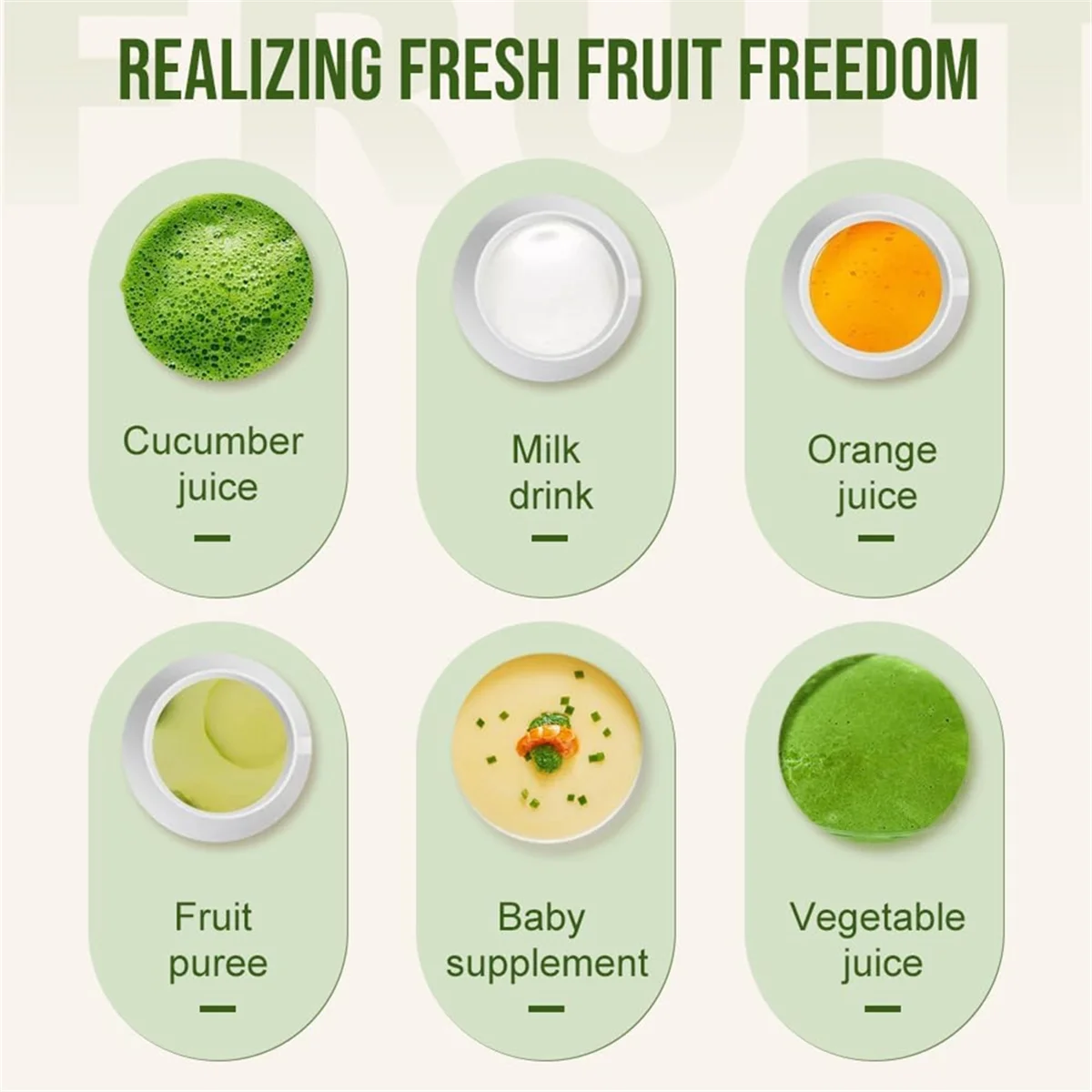 FZFZ Frullatore per succhi portatile Tazza per spremiagrumi portatile ricaricabile con tazza da viaggio e coperchio per preparare succhi e frullati 420ML A