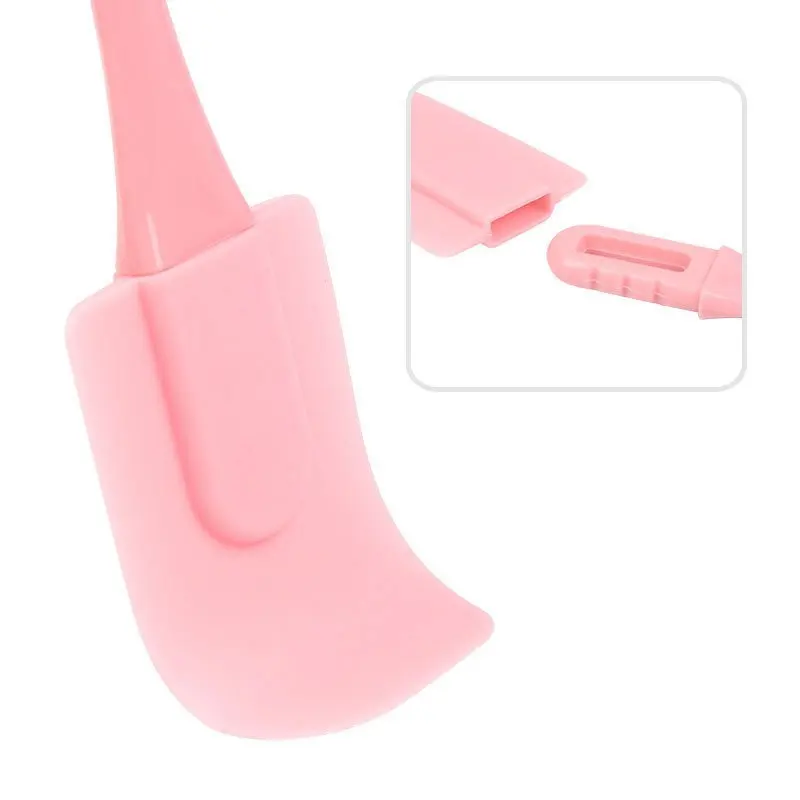 Cream Silicone Scraper 3PCS/Set DIY Bread Cake Butter Spatula Mixer Oil Brush Non-stick Baking Brush Kitchen Baking Tools