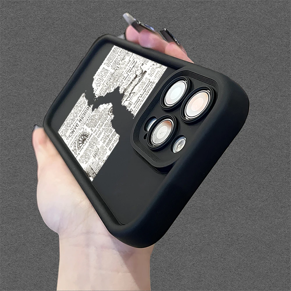 حافظة هاتف من الورق الممزق متوافقة مع سلسلة iPhone 17 Pro Max,17 Air,17 Pro,iPhone17,16Pro Max,16 Pro,16 Plus,15,14,13,12,11