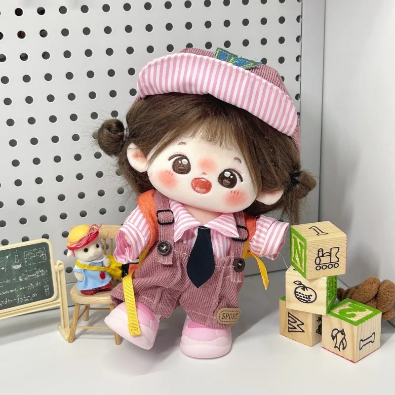 

Only Clothes 20cm Sweet Cool Little Berry Doll Clothes Cotton Doll Cute Change Clothes College-Style Kawai Clothing Set