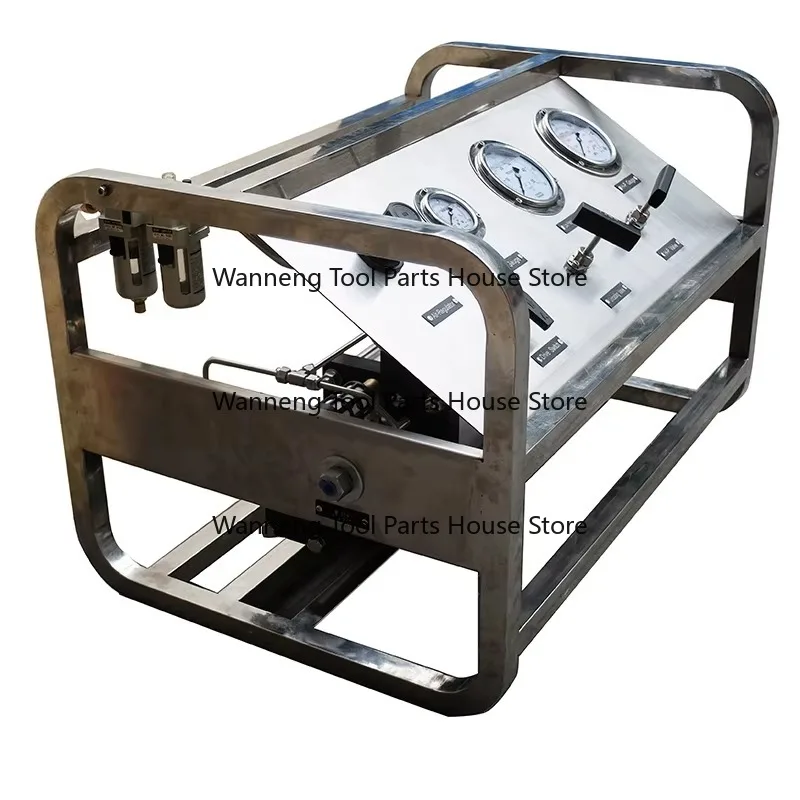 US-GBT30/60  300-450 Bar Two Stage  Nitrogen Pressure Pump  Station for  Bottle Testing