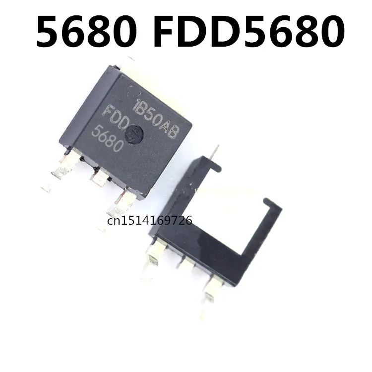 Original new 5pcs/ 5680 FDD5680 38A/60V TO-252