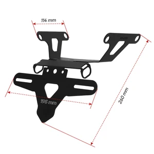 Motosiklet Plaka Montajı, Numara, Kayıt Tutucu, Kuyruk Lambası Braketi, Honda CB650R, CBR650, CBR650R, 19-2023 için Aksesuar 8 en çok satan, destek, kayıt cb650r-no. 7