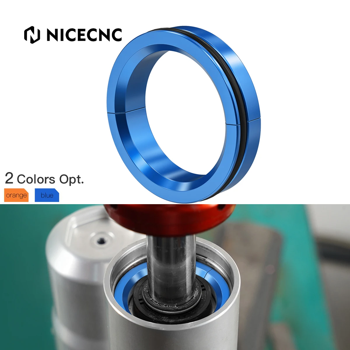 NICECNC For Husqvarna TE 300 2014-2022 TE 250 FE 250 FE 350 FE 450 501 TX 300 50mm Rear Suspension Shock Absorber Lowering Kit