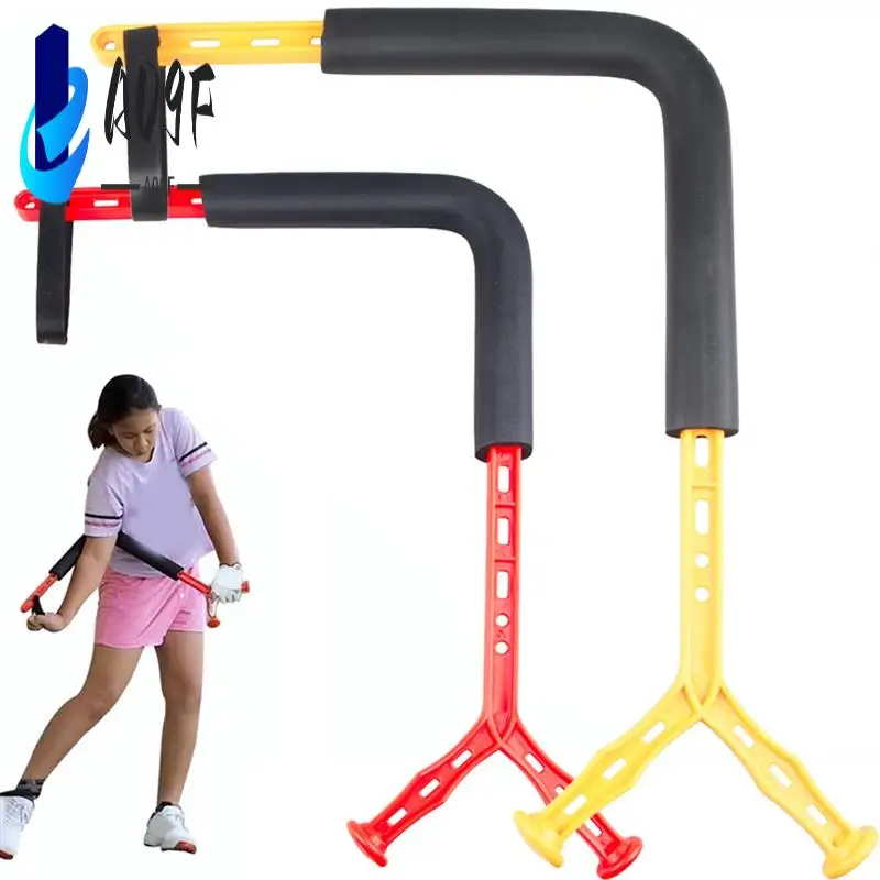 

A09F-2PCS Golf Spinner Swing Trainer Correct Wrong Swing Do Indoor Swing Plane Motion Corrector Improve Swing