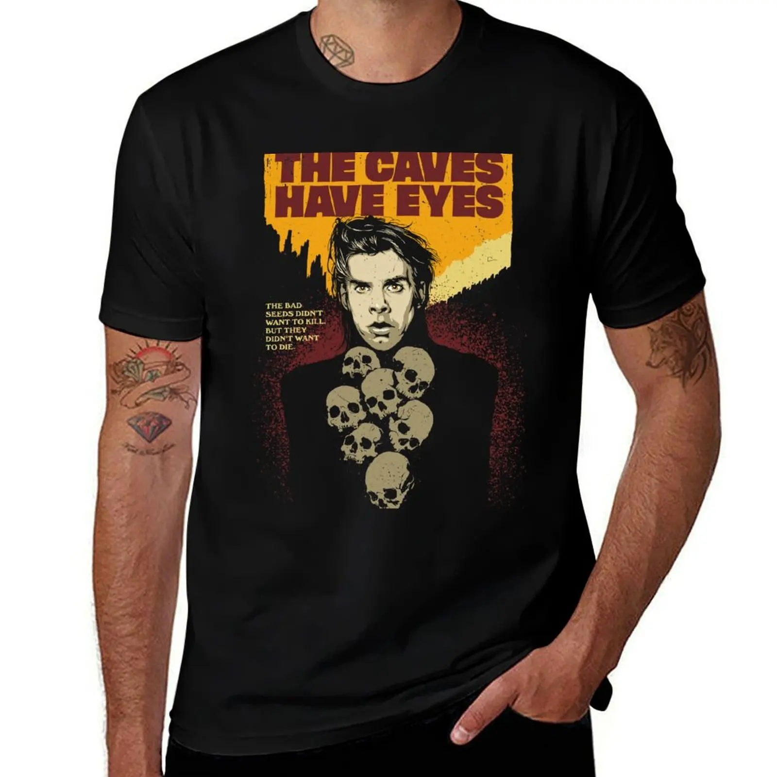 

They Have Eyes T-Shirt customizeds basketball graphic tees Blouse t shirt men 100℅ cotton