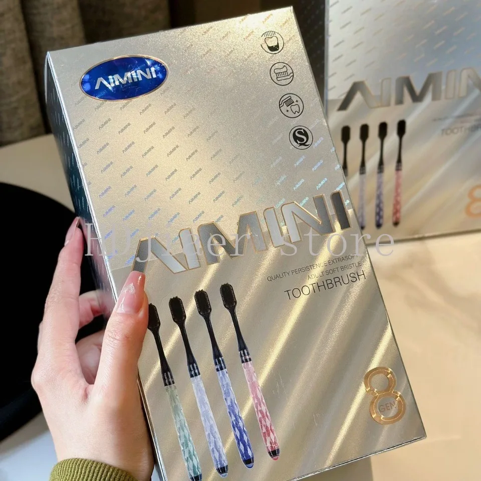 

High-Quality Flimsy 10,000-Soft Bristle Toothbrush - Adult Universal, Deep Cleaning & Gentle Gum Care Oral Brush