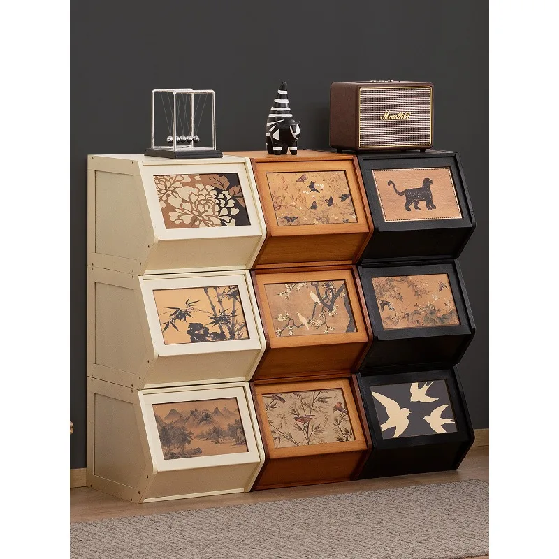 Stackable Storage Cubes - Modular Organizer Shelf Units for Closet, Living Room, Nursery, Freely Combine for Toys,Books, Clothes