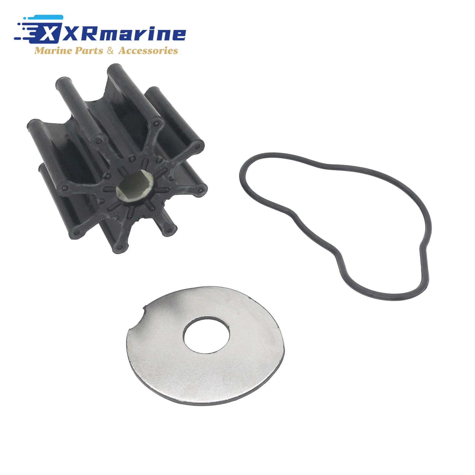 

Комплект для обслуживания рабочего колеса водяного насоса 8M0137219 для двигателей Mercruiser V6 V8 4.3 5.0 5.7 6.2 8.2 л (струннодрайв), замена 8M0120891