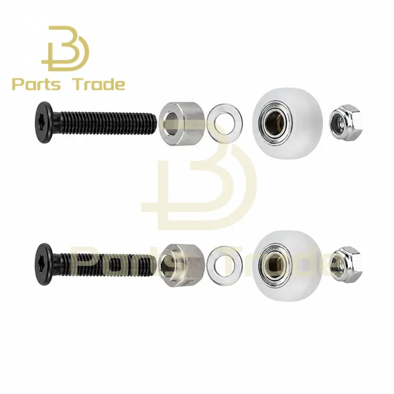 for Plastic Pulley Passive Wheel POM Large V Wheel Engraving Machine Pulley Set Suitable for 3D Printer