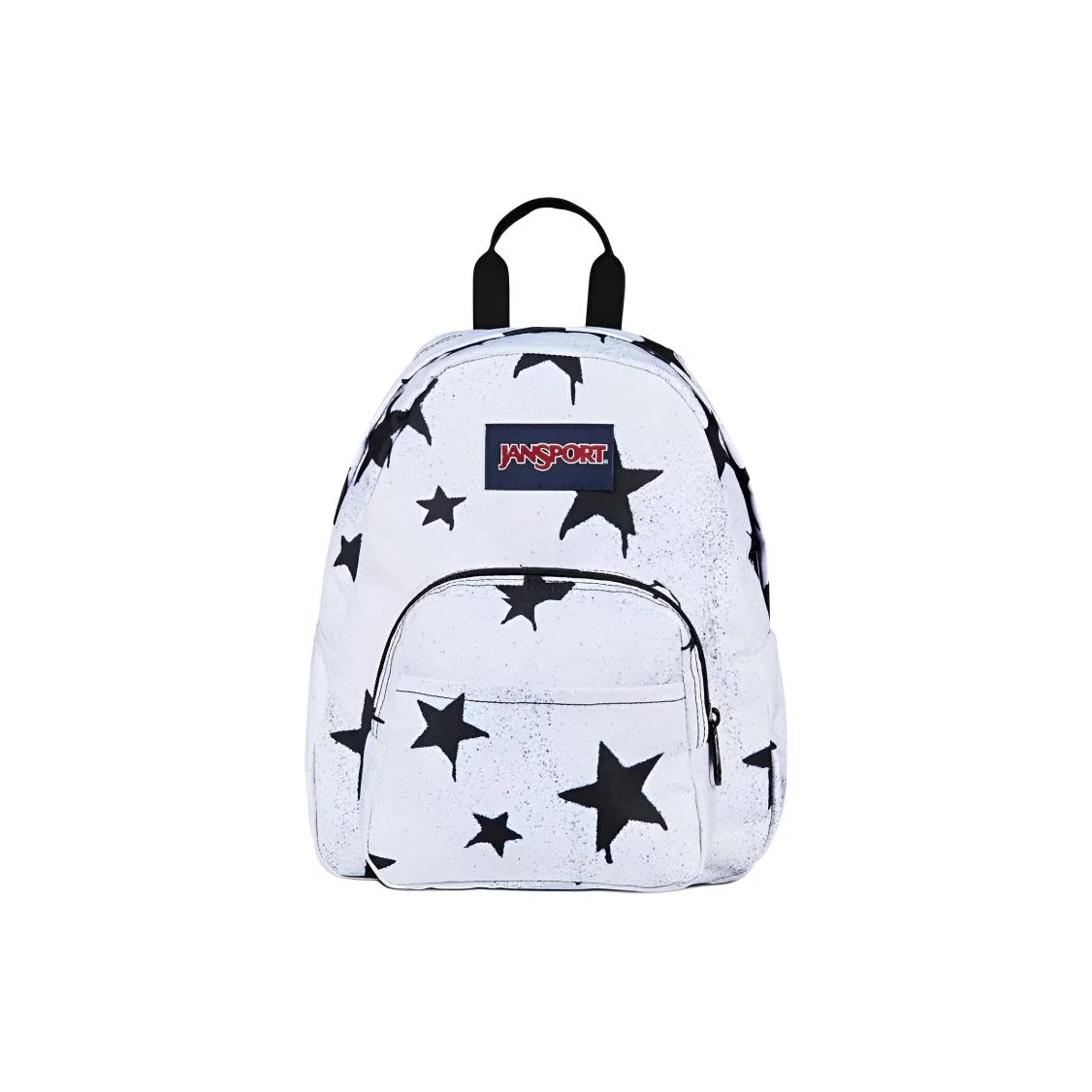 JanSport Zip Closure Backpack Mini Women's White & Black JS00TDH6LK0