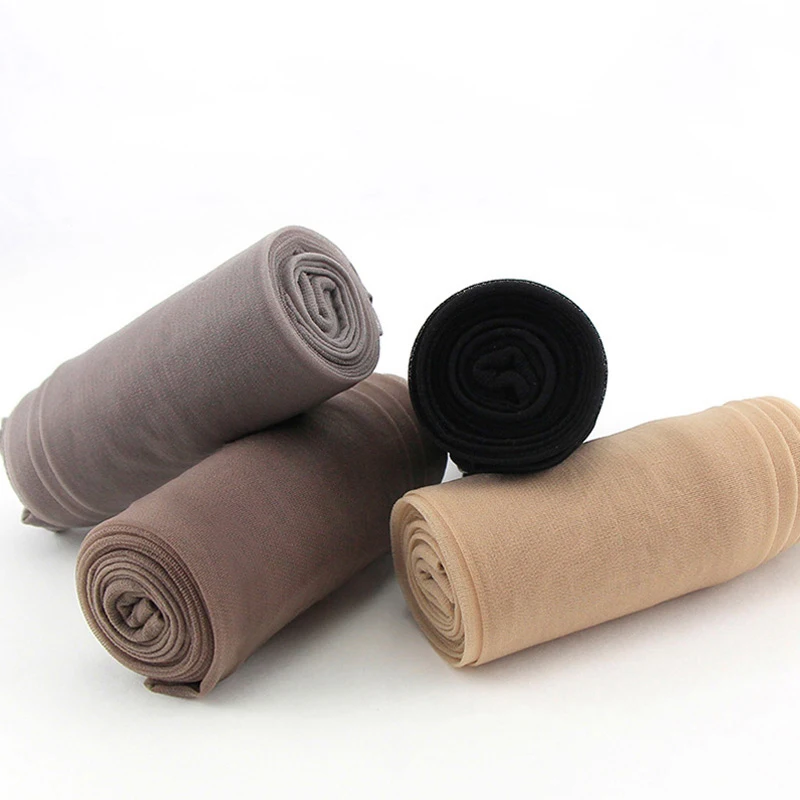Fashion Summer Beach Open Toe Fingerless Tights Women Sexy Ultra Thin Transparent High Waist Nylon Pantyhose For Latin Dance