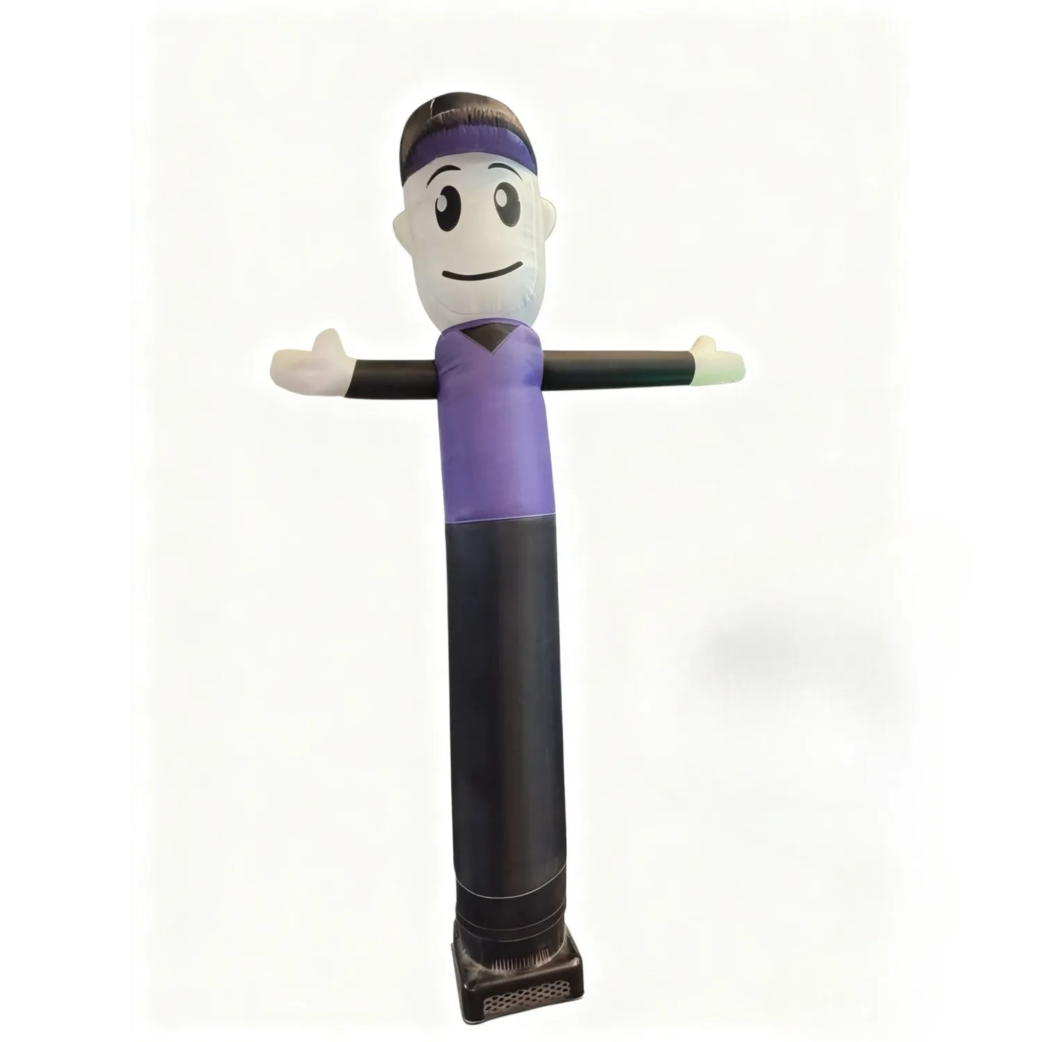 Maniquí ondulado inflable; Maniquí inflable de dibujos animados de plomo publicitario para celebración de apertura (flor no incluido)