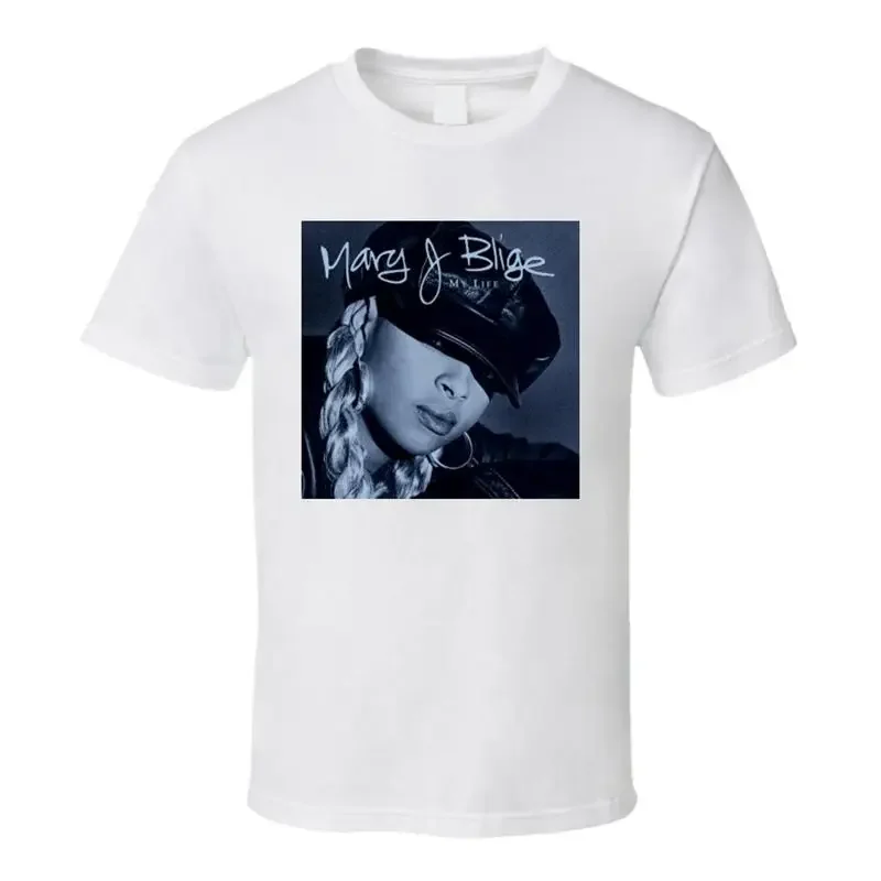 Mary K Blige My Life Retro 90S Rap Album Cover T Shirt