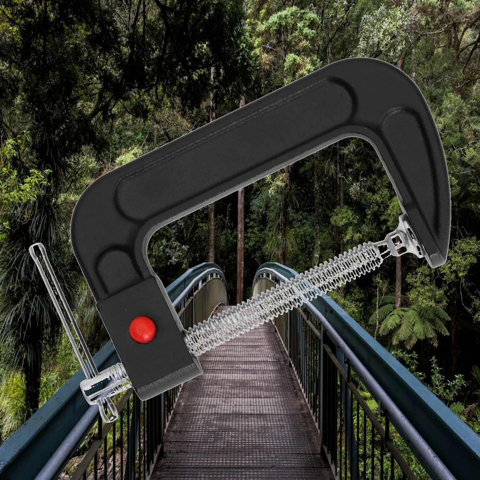 Quick Release C Clamp Workholding Device G Clamp Jaw Opening Heavy Duty Fixing Tool for Woodworking Metalworking Welding