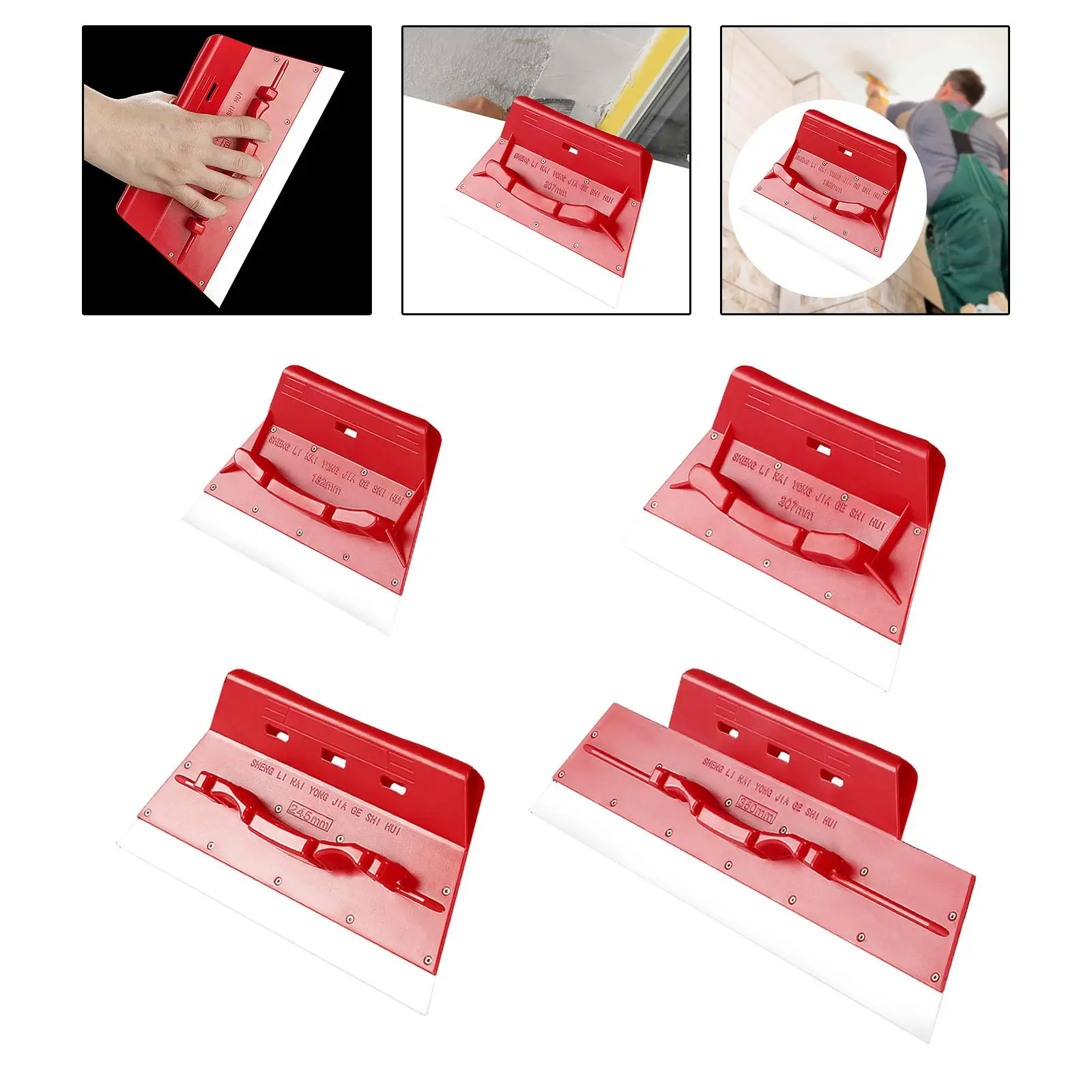 

Drywall Skimming Blade Putty Spatula Putty Knife Taping Knife for Paint Cement Scraping Putty Removing Wallpaper Wall Decoration