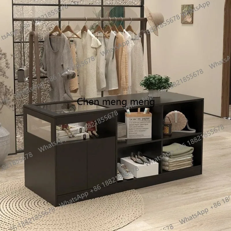 

Table Checkstand Display Stand Storage Reception Desks Clothing Display Stand Modern Artificial Board Furniture