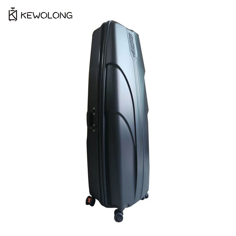 ABS Hard Shell Golf Travel Case, Large Capacity Airline Checked Luggage with Wheels & TSA Lock, Heavy Duty Protective Golf Club