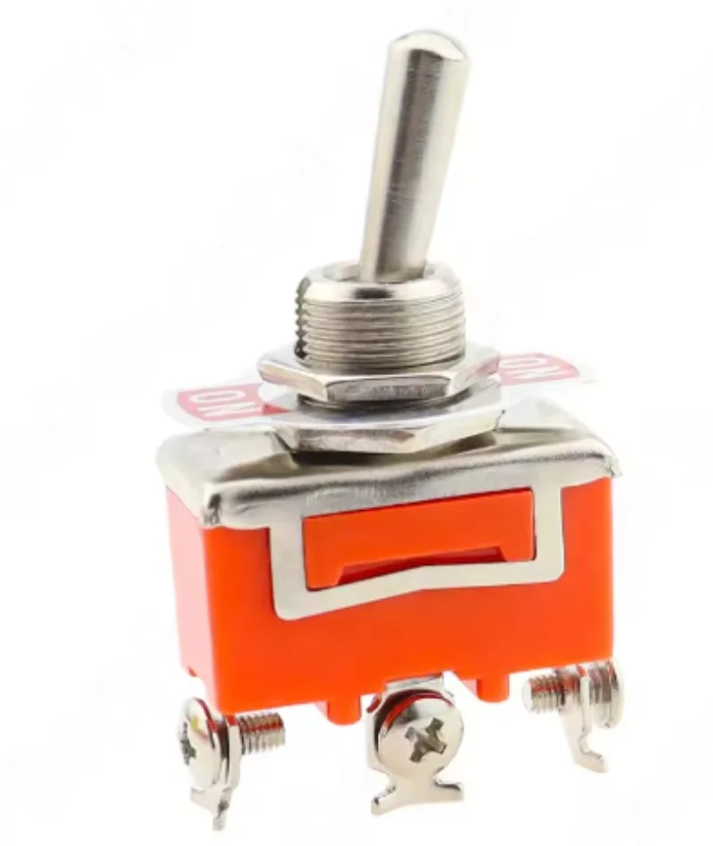 1pc New High Quality 15A 250V SPST 2 4 6 Terminal ON OFF Toggle Switch Self-locking Waterproof Cap