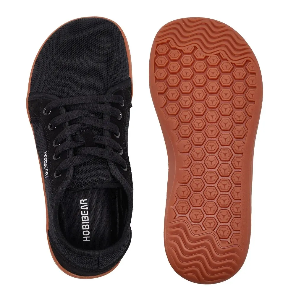 HOBIBEAR Mens Minimalist Barefoot Shoes | Zero Drop | Wide Width Fashion Sneakers