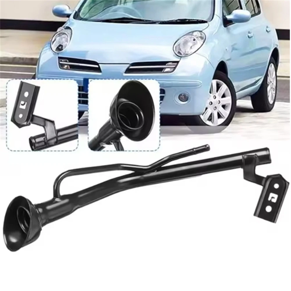 Car Fuel Tank Filler Neck Pipe 17221‑AX600 for Nissan Micra K12 MK3 2002‑2010 Rear Petrol Fuel Filler Hose Aftermarket Part