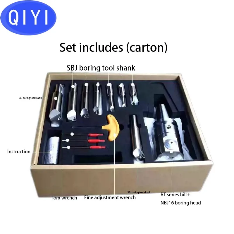 Fine-Tuning Fine Boring Tool Set NBH2084 Inner Hole Boring Tool NBJ16 Fine-Tuning Fine Boring Tool Set Adjustable Boring Tool
