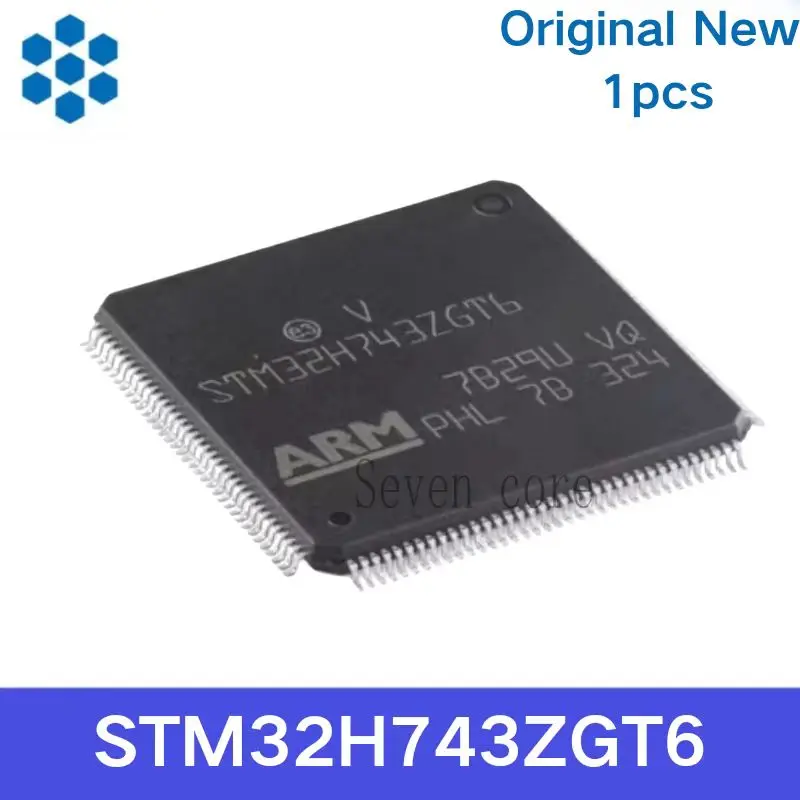 

Оригинальный новый 1 шт. микроконтроллер STM32H743ZGT6 LQFP-144 с DSP и DP-FPU, на основе ARM Cortex-M7