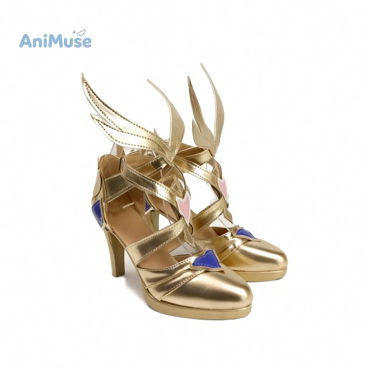 Game Genshin Impact‌ Odette Cosplay Shoes High Heels Shoes Anime Game Comic Con Prop Footwear Size 34-46 Party AniMuse view 4