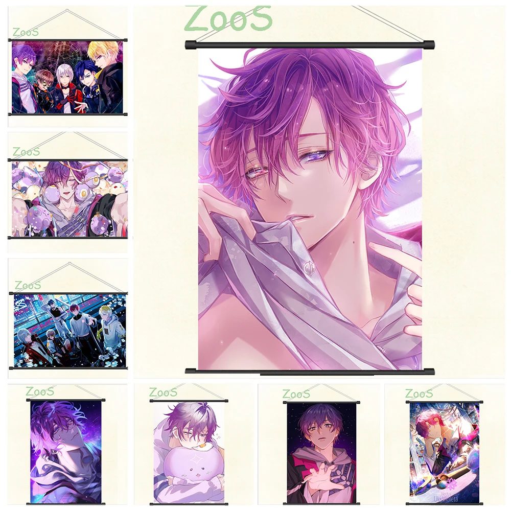 

Nijisanji En Vtuber uki violeta Decoration Picture Mural Anime Scroll Painting Cartoon Comics Poster Canvas Wallpaper Prints Gif