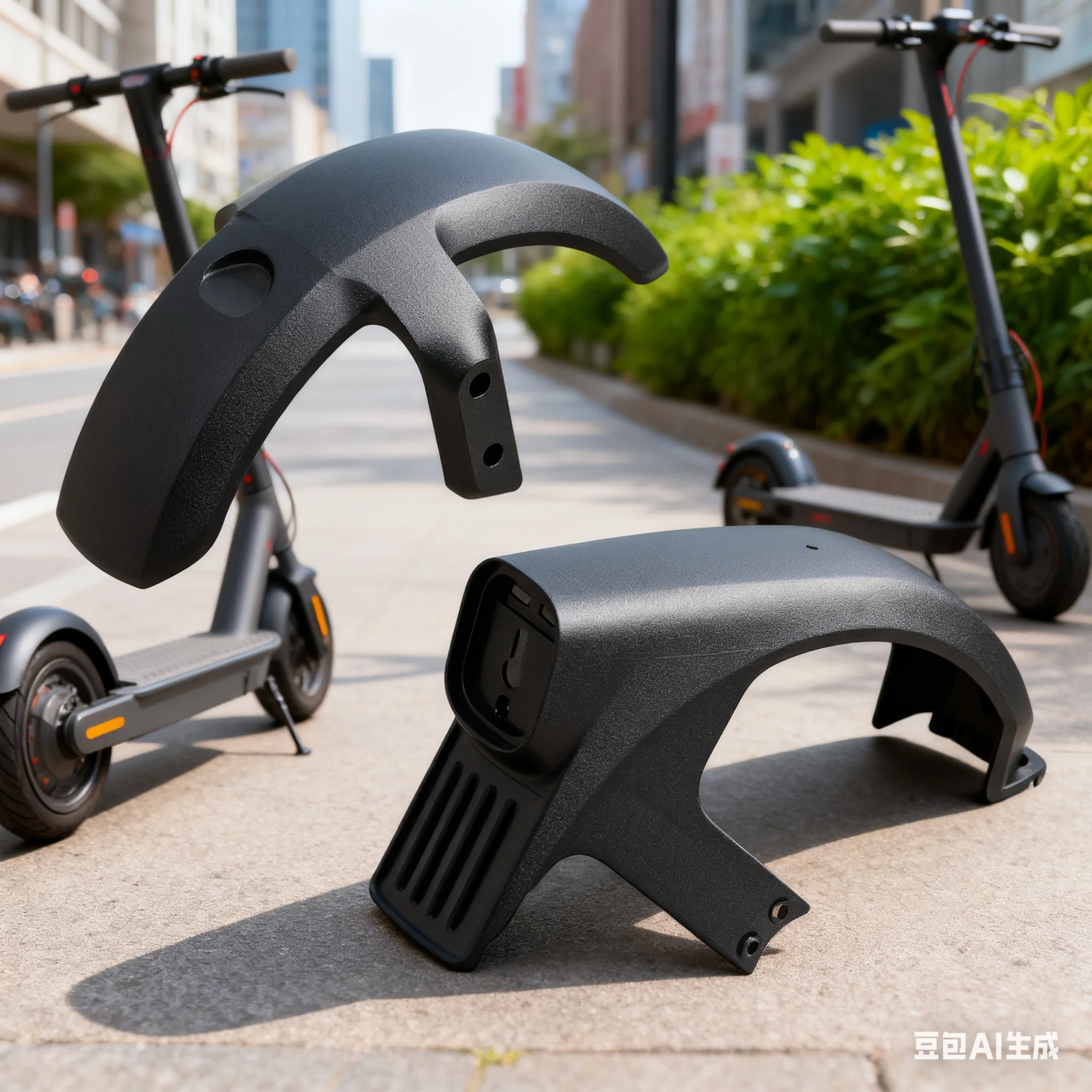 

Крыло переднего/заднего колеса в сборе для электрического скутера Ninebot F3/F3 Pro, задний брызговик для крыла с номерным знаком