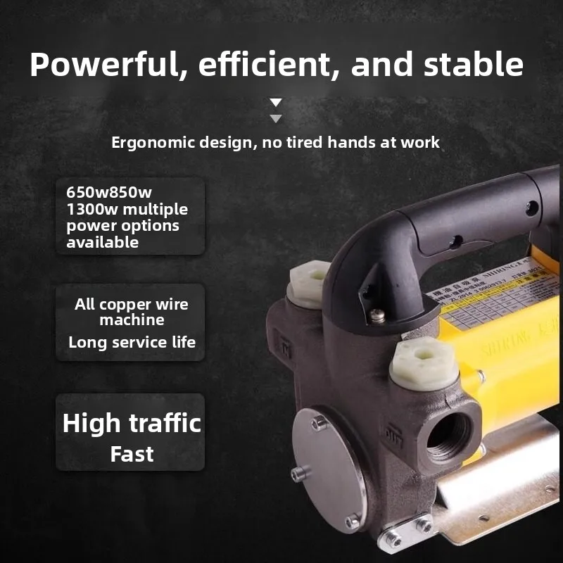 Electric Oil Pump 220V/12V/24V Diesel Self-priming Pump Oil Refueling Small Oil Pumping Unit