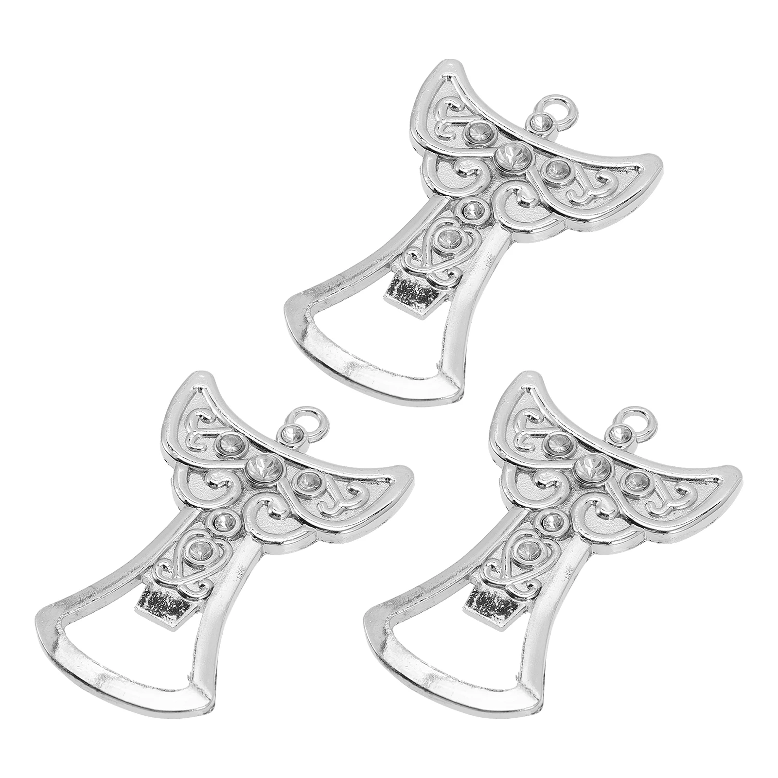 

3Pcs Bottle Openers Metal Angel Designed Manual Opener for Beer Lightweight Home Bar Kitchen Travel Gadgets Bottle Opening Tool