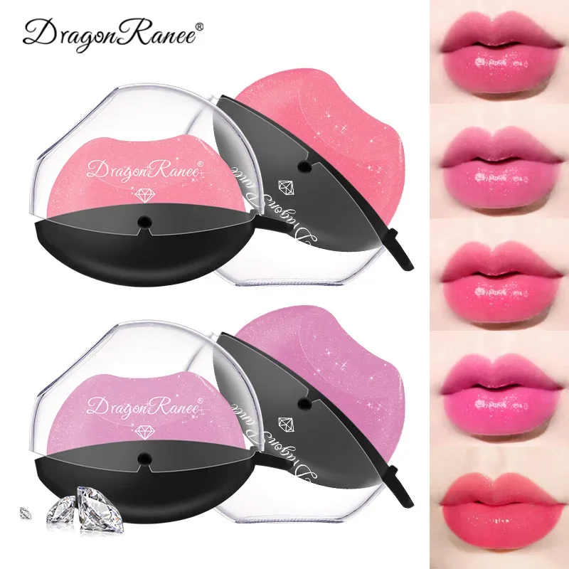 Squeeze Into Lazy Lipstick Discolored Lipstick Lip-shaped Lipstick Moisturizing Lip Dyeing Pigment Waterproof Lipgloss 2022 New