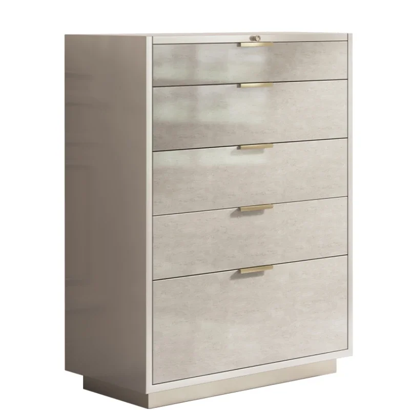 G2  Chest of Drawers Flip Makeup Mirror Storage Cabinet Locker Entrance