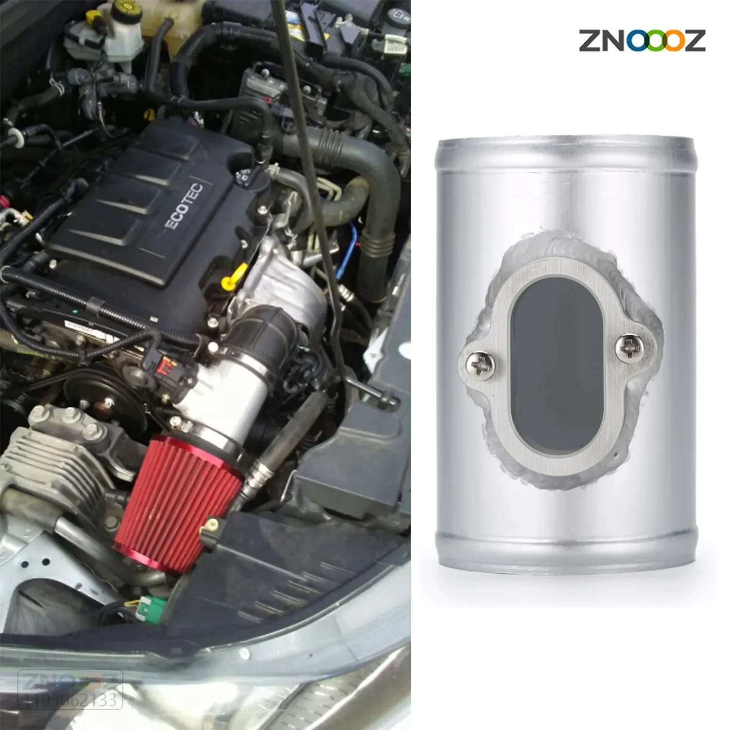 Mass Air Flow Sensor Adapter MAF Meter Mount Fit for Opel Corsa d Astra J Chevrolet Aveo Cruze Orlando Buick