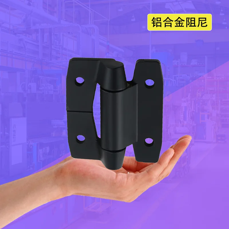 (2 pieces)Aluminum Alloy Damping Torque Hinge Industrial Electrical Automation Equipment Can Stop Rotating Hinges At Will