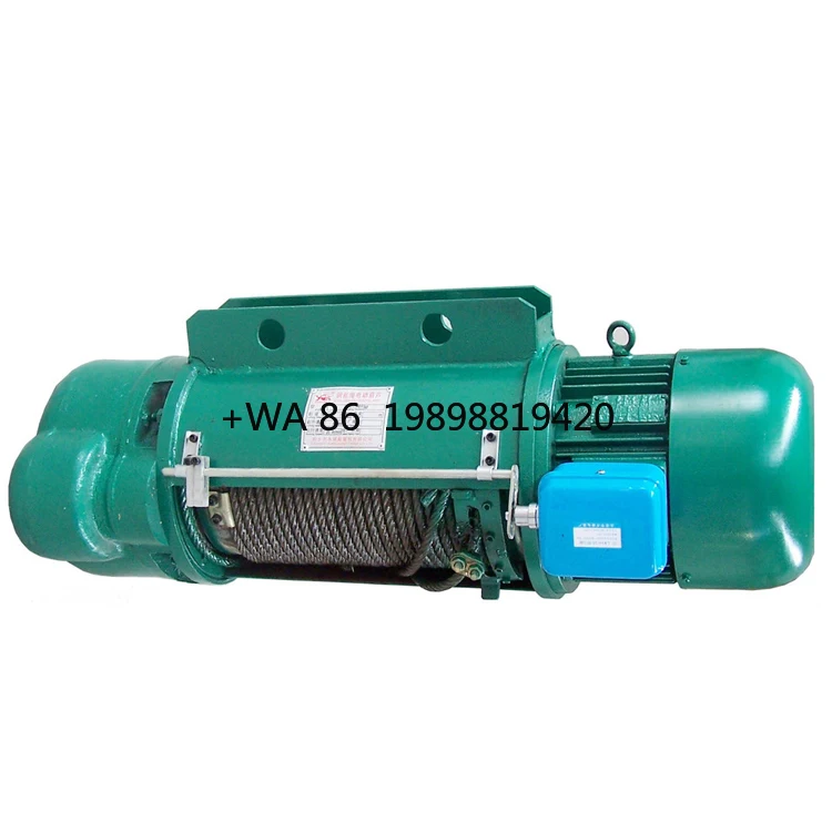 

Customizable Factory Provided Best Performance 0.5 T Loading Capacity Lifting Height 30 M Electric Wire Rope Hoist