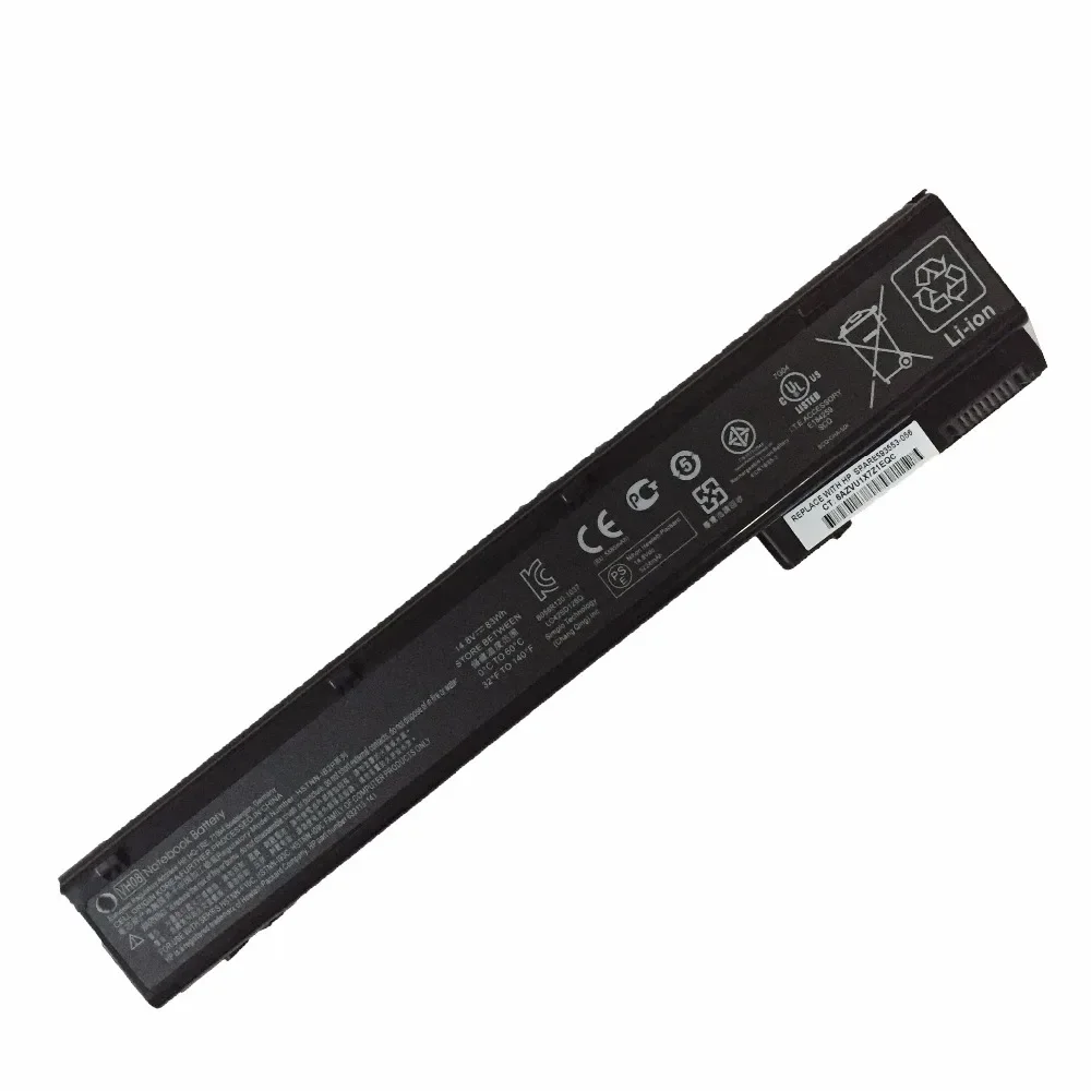 14.8v 83wh VH08/VH08XL new Original laptop battery for HP EliteBook 8560w 8760w 8570w 8770w HSTNN-IB2P HSTNN-LB2P HSTNN-F10C