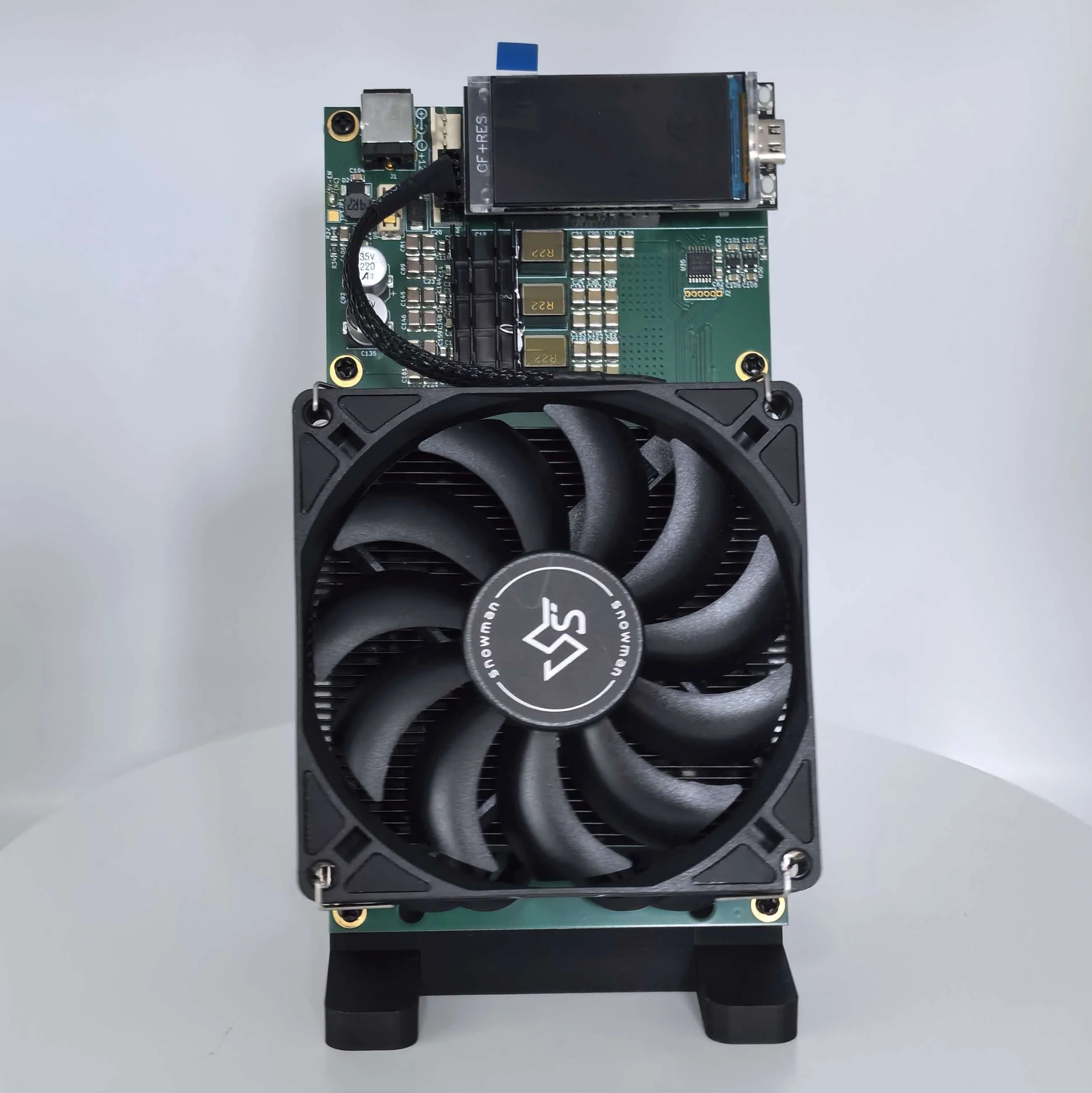 NerdQaxe++ 4.8TH/s 80w Bitcoins Miner 4 PCS BM1370 Asic Chip Solo BTC miner With PSU Btc Mining Machine